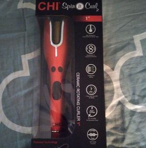 Chi Spin and Curl curling iron hot tool 🔥